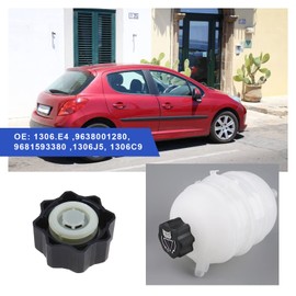 VGOL Car Radiator Expansion Water Tank Cap 1306E4 1306C9 1306J5 1306E0 9681593380 9638001280 for 106 107 206 207 307 308 406 407 607 807 1007 2008 3008 5008