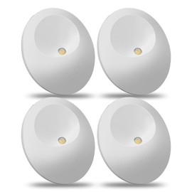 WR55X11132 WR55X25754 Refrigerator Led Light and Cover Assembly Compatible with GE Led Refrigerator Light, Replaces WR55X30603 PS4704284 AP5646375 3033142, 4 Pack While