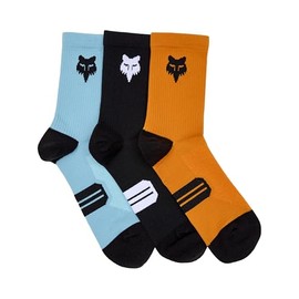 Fox Racing 6" Ranger Sock 3-pack Multi Color