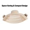 Silicone Pot Strainer, Emptycolor Adjustable Clip On Strainer for Pots