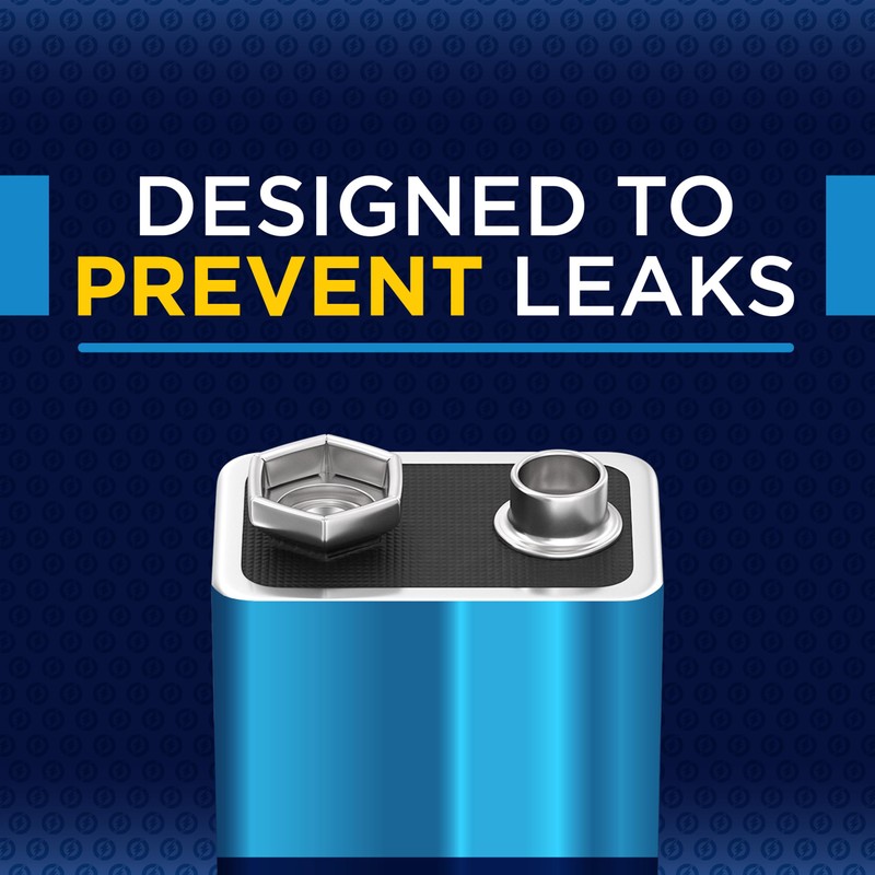 Rayovac High Energy 9V Batteries (4 Pack), Alkaline 9 Volt