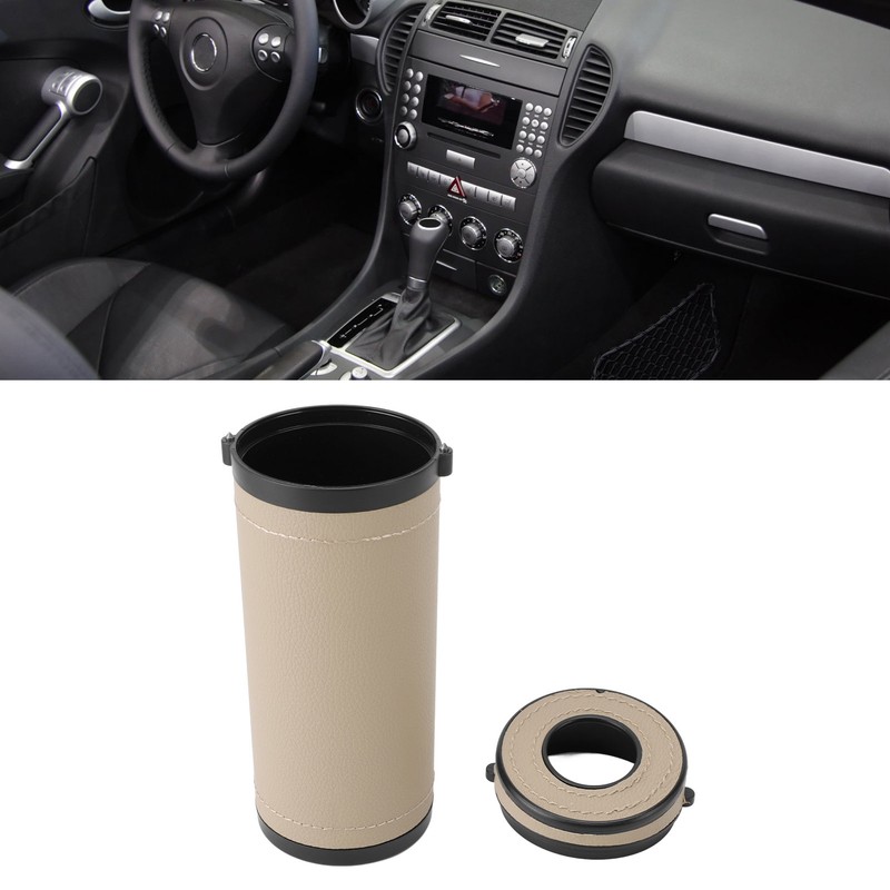 Car Tissue Holder Lightweight Leather and Tungsten Steel Car Tissues