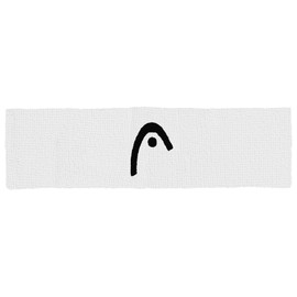 HEAD Headband - Tennis Sweatbands for Women and Men - Sweat Absorption Bands, White