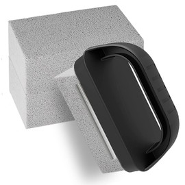 Nilioerup Pools Pumice Stone with Handle, Swimming Pool Pumice Cleaning Block Pool Tile Cleaner Stone for Pools & Spa Tile, Bathroom (3 Pcs)