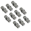 deleyCON Pack of 10 SAT Adaptor Connectors Coaxial Cable Extend