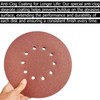 10 Pack 9-Inch 10 Hole 40 Grit Drywall Sandpaper -9"