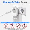 Adaptador De Enchufe Europeo De Viaje Adaptador De Clavija