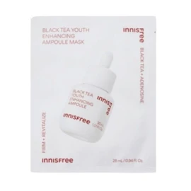 Innisfree I have read the notice and agree to use Innisfree Black Tea Youth Enhancing Ampoule Mask (2 pieces). / 이니스프리 블랙티 유스 인핸싱 앰플 마스크 1매(신형) 2개 공지사항을 확인하였으며 활용에 동의합니다.