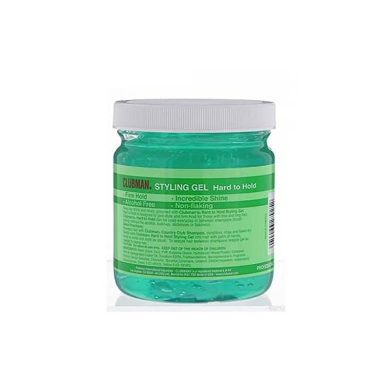 Pinaud Clubman Styling Gel Hard To Hold 16 oz