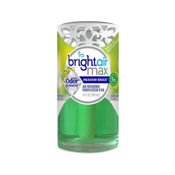 Bright Air Max Odor Eliminator Air Freshener, Green(Pack of 6)