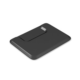 Artist hand 3 ft. x 4 ft. Barber Chair Mat Salon & Barber Shop Chair Anti-Fatigue Mats Comfort Salon Chair Mat,Rectangle - 1/2 in. Thick, Square Slot, Black