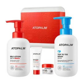 아토팜 Atopalm Essential Care 2-Set (Lotion 200ml + Top to Toe Wash 300ml)