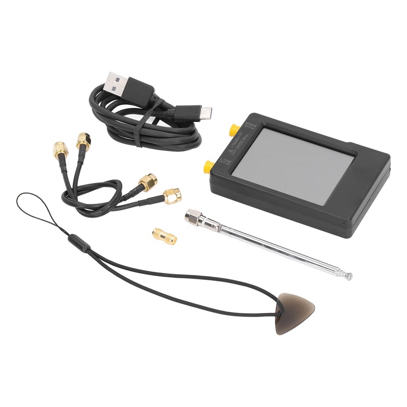 2.8in Handheld Spectrum Analyzer Frequency Antenna Analyzer 100kHz‑350MHz 240MHz‑960MHz