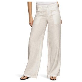 Sanctuary Womens, Relaxed Linen Arden, Bleached White, 26 Inseam: 32