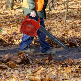 28CC Handheld Gas Leaf Blower, Powerful Lightweight Gas Blower, 1.1HP 490 CFM，280 MPH Cruise Control Leaf Blower for Lawn Care Gas Powered