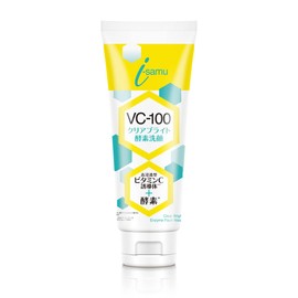 STAY FREE VC100 Advanced Facial Cleansing Foam, Vitamin C Derivative, 5.3 oz (150 g) x 1 Piece, Facial Cleansing, Pores, Enzyme, Made in Japan