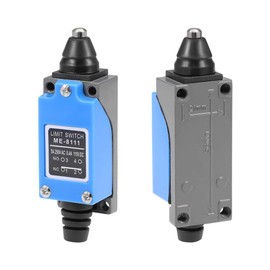 sourcing map ME-8111 Plunger Momentary Limit Switch 1NC+1NO 2Pcs for CNC Mill 3D printer Door Switch
