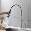 Fapully Kitchen Faucet with Pull Down Sprayer,Commercial Single Handle Kitchen