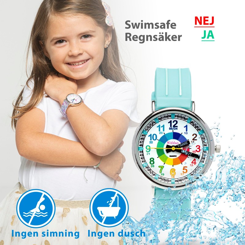 Kiddus Learning Watch for Kids, Boys and Girls, Analogue Watch