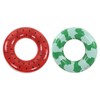 Watermelon Pool Float 16.5in Inner Diameter Inflatable Watermelon Design Eco
