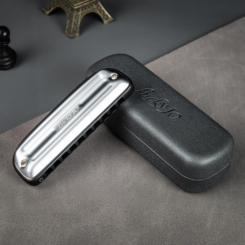East top Harmonica, Advanced 10 Holes Blues Harp Mouth Organ