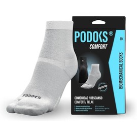 PODOKS - Komfortsocken für Herren und Damen, Biomechanische Socken, Technisch, Anti-Blasen Polsterung, Kompressionssocken, Entlasten müde Füße