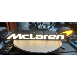 McLaren Sports Car Motor  9” Light Up Sign