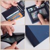 VISOUL Leather Bi-fold Wallets for Men with RFID Blocking Two