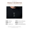 Viking Wolf Necklace with Thor's Hammer Pendant, Norse Mythology Theme,