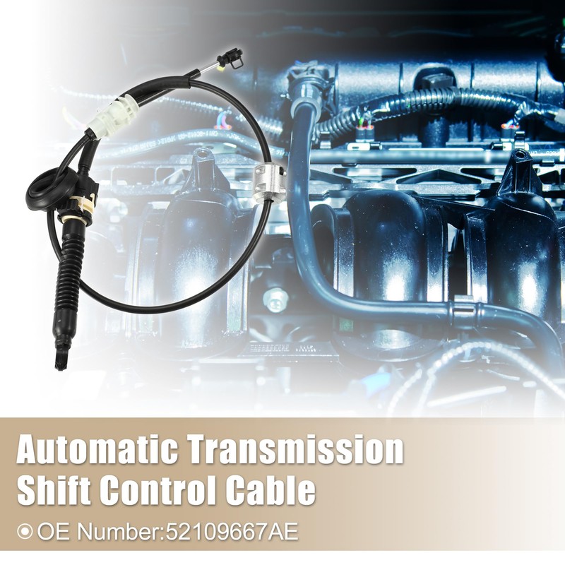 uxcell Automatic Transmission Shifter Cable Gear Shift Control Lever Selector