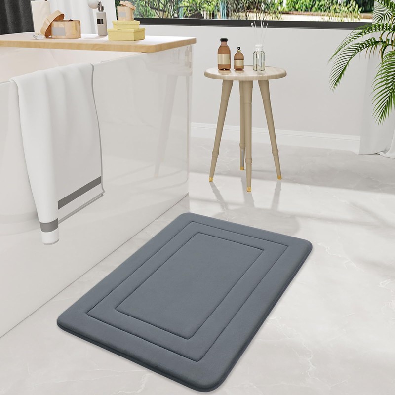 Arotive Memory Foam Bathroom Rug Mat 59x24, Ultra Soft and