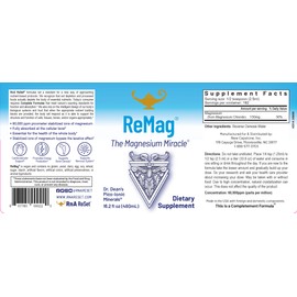 RnA ReSet RnA ReSet - ReMag High Absorption Magnesium Liquid, ReMyte Mineral Solution, 12 Minerals Including Iodine, Selenium, Zinc, Magnesium, Boron, 240 ml Each - by Dr. Carolyn Dean