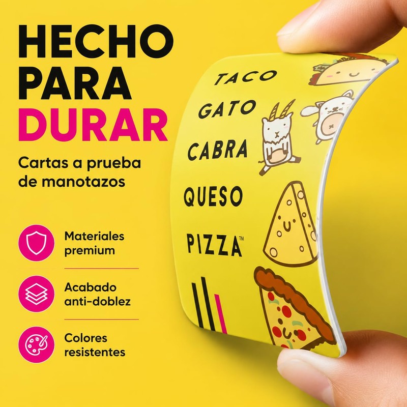 LUDILO Gioco Taco Gatto Capra Formaggio Pizza 80909