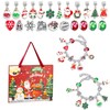 Christmas Advent Calendar 2024 Kids Girls Charm Bracelet Jewellery Advent