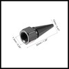 Hihaha 8pcs Black Car Spike Wheel Tyre Tire Valve Air