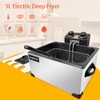 Deep Fryer with Basket for Home Use, Yangbowan Electric Deep