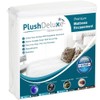 PlushDeluxe Premium Zippered Mattress Encasement, Waterproof, Bed Bug & Dust