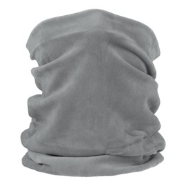 PATIKIL Winter Neck Warmer, Windproof Neck Gaiter Cold Weather Face Scarf Acrylic Fiber Ski Gaiter for Men & Women, Grey