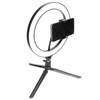 LED Ring Light 10 Levels Dimming Desktop Fill Lamp with