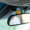 Rislobx 6Pcs Monkey Car Dashboard Decorations, Mini Monkey Figurines Rear