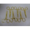 TM 6 Hemostat Mosquito Forceps Full Gold Surgical 3.5" Straight