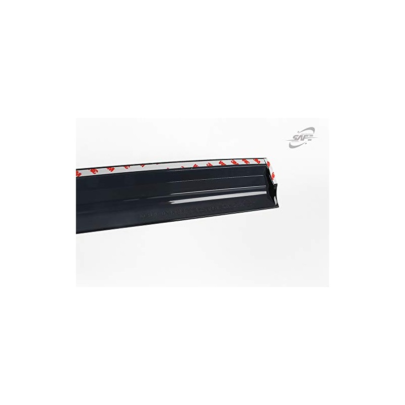 Safe Smoke Window Visor Sun Rain Vent Guard 4 Pcs