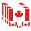 20 PCS Canada Flag Tattoo,Canadian Banner Tattoos Decoration Decal, Rectangle