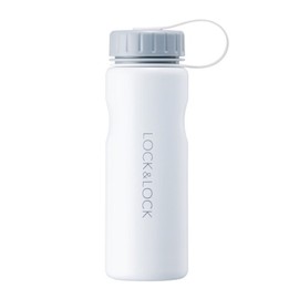 Lock&Lock Stainless Grip Water Bottle White 000 / 락앤락  스텐이지그립 물병 화이트000