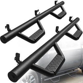 YITAMOTOR Drop Running Boards Compatible with 2009-2018 Dodge Ram 1500 Crew Cab, 2019-2024 1500 Classic, 2010-2024 Ram 2500/3500 Side Steps Textured Black Nerf Bars
