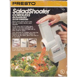 Cordless SaladShooter Rechargeable Slicer Shredder Salad Shooter