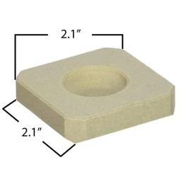 BBQ Grill Compatible with Lynx Ceramic Briquettes L27 48 Pieces 41648 / BCP41648