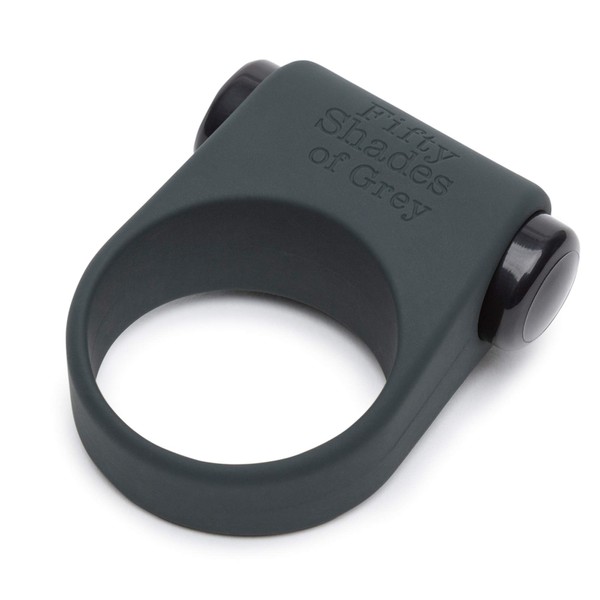 Fifty Shades of Grey Feel It, Baby! Black Love Ring with Vibration Stretchy and Safe