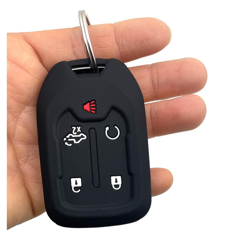 Smart Key Fob Cover for Chevy Silverado 1500 2500HD 3500HD