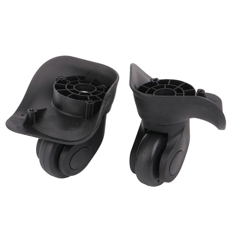 SHANOER 2 Pair Replacement Wheels for Luggage 360 Swivel Dual